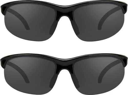 Vista 8 de proSPORT BIFOCAL - Lentes de sol tintados para hombre y mujer, alta definición, amarillo ámbar ahumado, +1.50 +1.75 +2.00 +2.25 +2.50