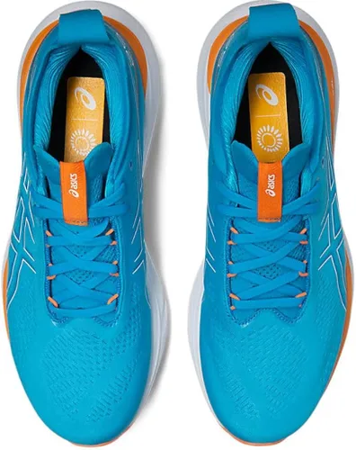 Vista 6 de ASICS Gel-Nimbus 25 - Tenis de correr para hombre, Sheet RockIndigo Blue