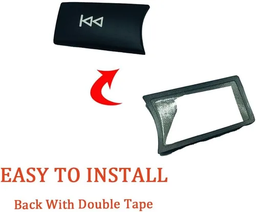 Vista 9 de Cubierta de botón de volumen ON para radio de automóvil, compatible con Mercedes Benz B C E G Clase W246 W204 W212 ML W166 CL/SL/CLA/CLS/SLK