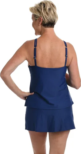 Vista 5 de Maxine of Hollywood Traje de baño tankini de cuello alto para mujer