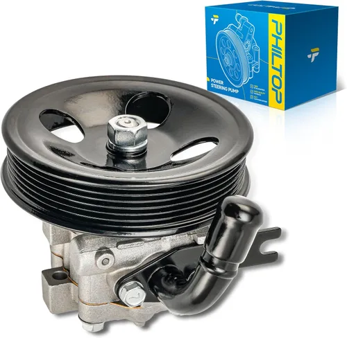 Vista 188 de PHILTOP 215345 Bomba de dirección asistida con polea, apta para Corolla 2003-2008; Matrix; Vibe, Reemplazar OE 215345, 4236, 4236C, 4431002101