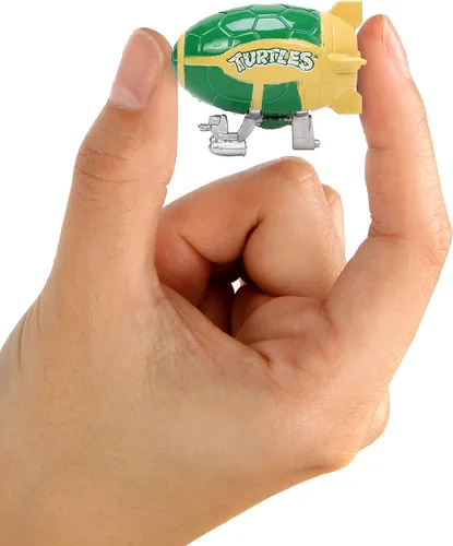 Vista 8 de Jada Teenage Mutant Ninja Turtles 1.65" Paquete de 3 autos fundidos a presión, juguetes para niños y adultos