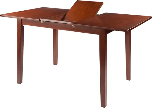 Vista 7 de Winsome Darren Mesa de comedor extensible, para comedor, 29 pulgadas, nogal