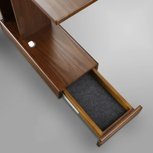 Vista 8 de Casual Home Monroe Cajón de mesa C, muebles de ocultación, moca, 22.75 x 10 x 24 pulgadas