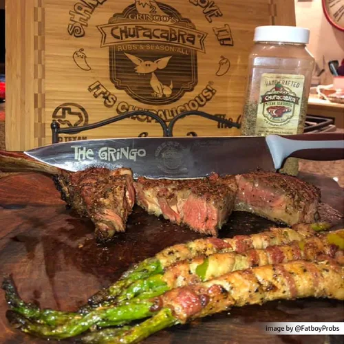 Vista 7 de 2 Gringos Chupacabra Condimento para carne, 12 onzas