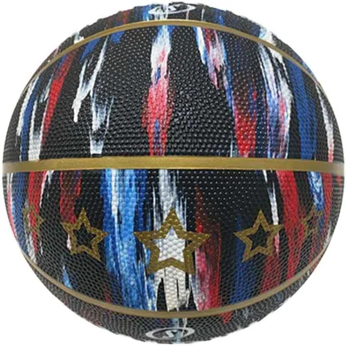 Vista 4 de Baloncesto de goma de la serie Marble Spalding