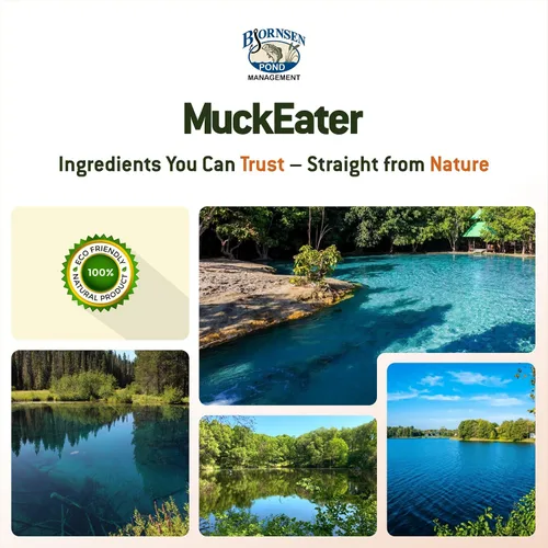 Vista 4 de MuckEater - Bacterias de estanque peletizadas - Cubo de 10 libras