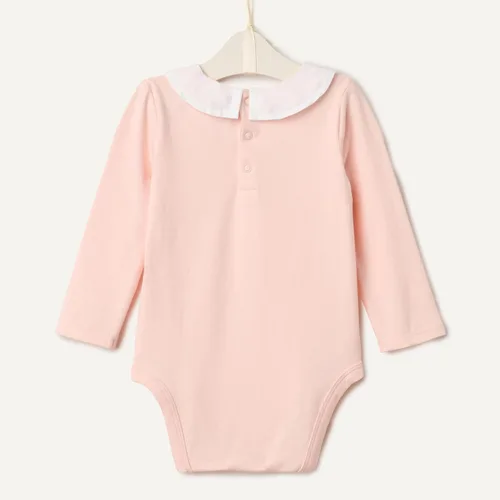 Vista 5 de Tienda Essentials x Sofia Grainge - Body de manga larga con cuello con volantes para bebé, 2