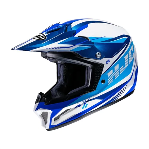 Vista 2 de HJC CL-XY II Drift Off-Road - Casco de motocicleta juvenil, aprobado por DOT (MC1SF, S)