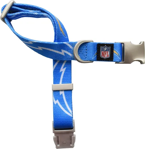 Vista 29 de Littlearth NFL Detroit Lions Pet Premium Collar, Team Color, Small 14-Color del