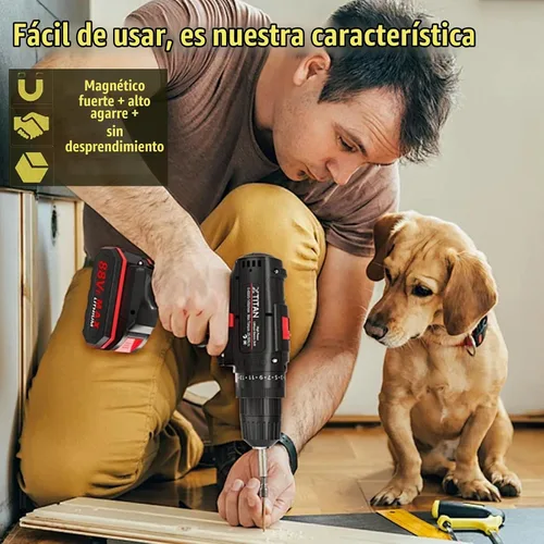 Vista 5 de Juego de brocas de impacto hexagonal de 0.315 pulgadas para herramientas eléctricas, 10