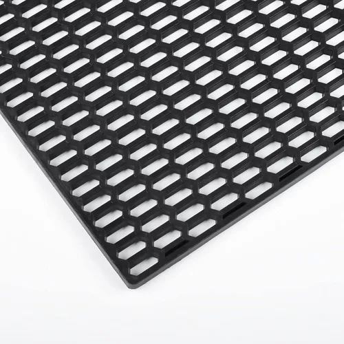 Vista 10 de AggAuto - Malla universal de plástico ABS para automóvil, 47 x 16 pulgadas, hexagonal, inserto para parrilla, parachoques, con orificios tipo panal