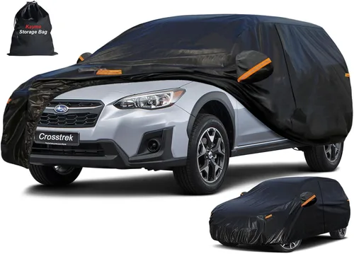 Vista 93 de Kayme Cubierta de auto SUV de 7 capas ajuste personalizado para BMW X1 (2009-2025), impermeable, para todo tipo de clima, para automóviles, cubierta