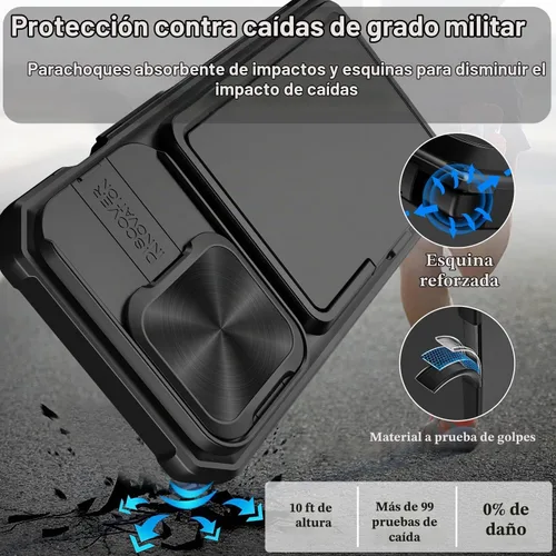 Vista 5 de BXYJY Funda tipo cartera para iPhone 15 Pro, tarjetero (4-5 tarjetas)