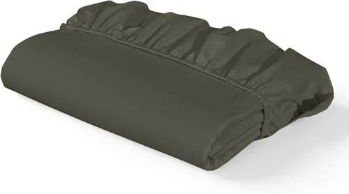 Vista 10 de RUVANTI Sábana bajera ajustable 100% algodón individual – percal refrescante crujiente – Sábana bajera transpirable y duradera tamaño individual