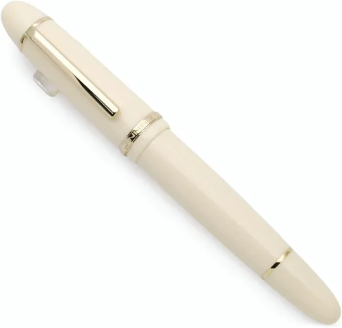 Vista 22 de Pluma estilográfica Jinhao X159 (Plumín EF 0.38mm, verde aguacate con clip dorado)