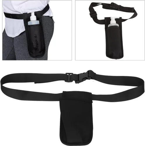 Vista 4 de Funda para botella de masaje, funda para botella de masaje simple, longitud ajustable, portátil, para masajistas, perfumistas