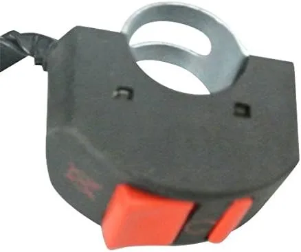 Vista 3 de JRL Interruptor de botón de encendido y apagado para moto de cross motorizada 50 110 125 140 150 160cc