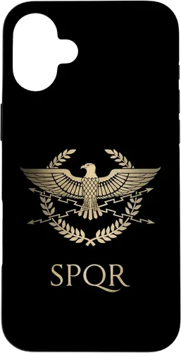 Vista 22 de iPhone 16 SPQR - Roman Eagle Case