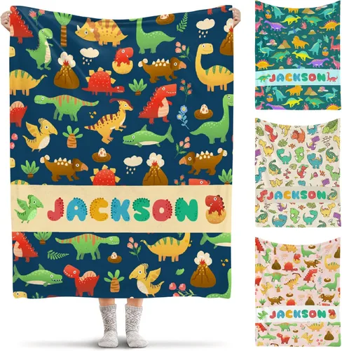 Vista 12 de Manta personalizada de arcoíris para bebé, manta acogedora de franela ligera con nombre para bebés, niños, adultos, niñas, niños, sofá cama, 30 x 40