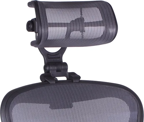 Vista 16 de Engineered Now El reposacabezas original para la silla Herman Miller Aeron (H3 para remasterizado, carbono)
