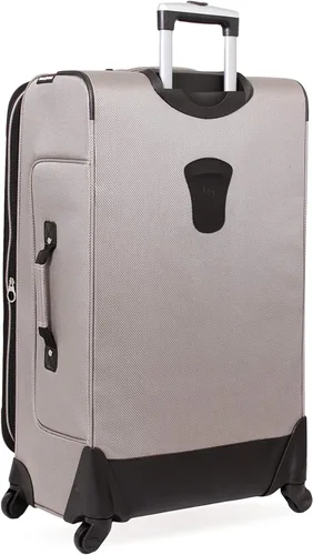 Vista 8 de SwissGear - Equipaje suave expandible Sion con ruedas Peltre