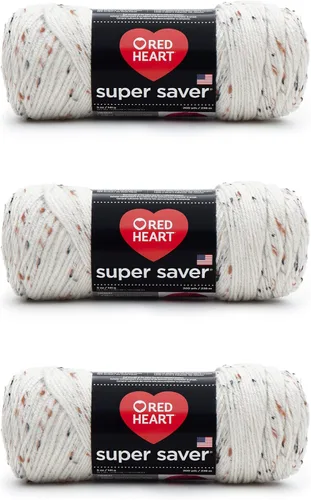 Vista 16 de Red Heart Hilo Super Saver, paquete de 3, camuflaje, 3