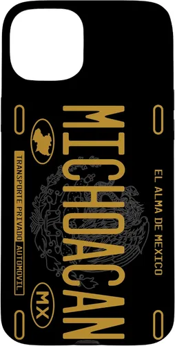 Vista 9 de Michoacano Michoacan Mexican State License Plate Phone Case for iPhone 17
