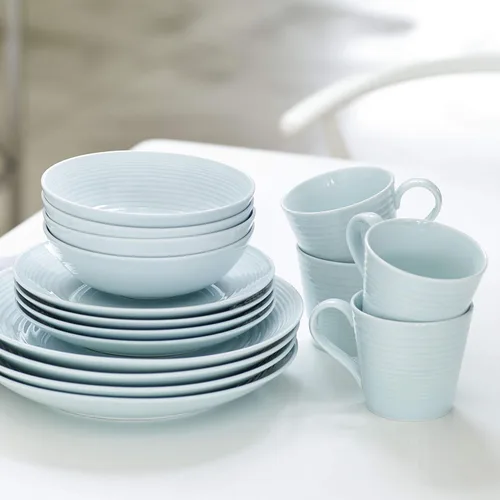 Vista 6 de Royal Doulton Gordon Ramsay Laberinto, azul, 12 piezas