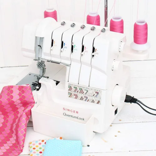 Vista 6 de Threadart Hilo de Serger Lanoso Elástico 3,280.8 ft Carretes Nylon, Aqua