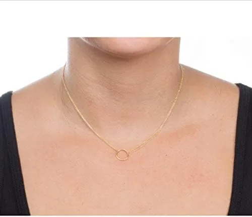 Vista 4 de Collar de perlas de la amistad, collar con colgante de círculo de perlas de elefante de la suerte para mujer, tarjeta