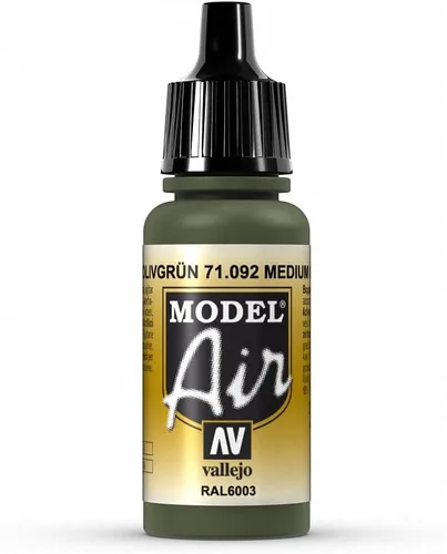Vista 2 de Vallejo Pintura roja fuego, 0.6 fl oz