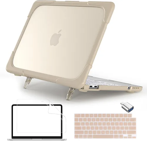 Vista 16 de Batianda Funda resistente para MacBook Neo de 13 pulgadas 2026, índigo