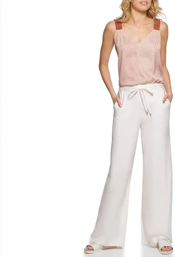 Vista 2 de DKNY Pantalón de pierna ancha para mujer Easy Elevated Pant