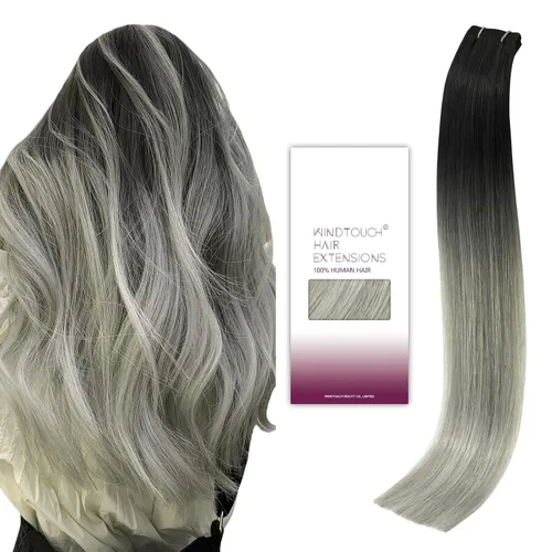 Vista 25 de WindTouch Extensiones de cabello humano con cinta adhesiva, color rojo, 20 unidades, 14 pulgadas, #rojo, 1.06 oz