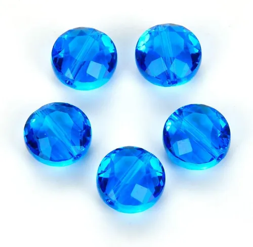 Vista 18 de Adabele - 25 cuentas de cristal sueltas con facetas austriacas de 0.315 pulgadas (0.315 in) compatibles con Swarovski Preciosa 5052 SSMR811
