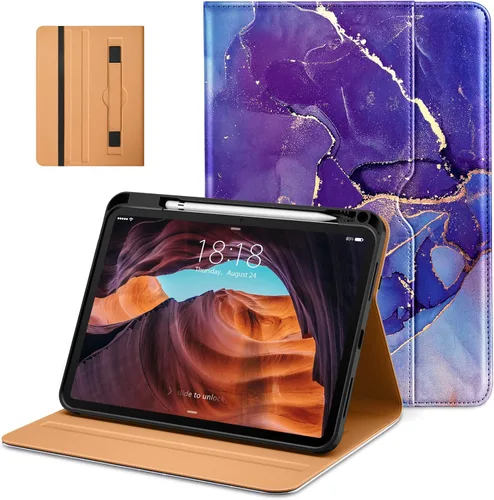 Vista 13 de DTTO Funda para iPad (A16) de 11ª generación de 11 pulgadas 2025, Funda para iPad de 10ª generación de 10.9 pulgadas 2022, Funda con soporte tipo