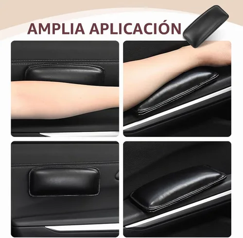Vista 6 de 2 almohadillas de cojín de rodilla para consola central de automóvil, cojines de ajuste de pierna de rodilla, 7.0 x 3.1 pulgadas, impermeables