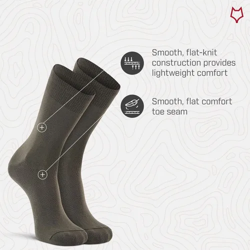 Vista 3 de Calcetines altos ultraligeros para actividades en el exterior con tecnología Wick Dry de la marca Fox River
