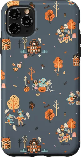 Vista 13 de iPhone 16 Disney Mickey Mouse & Pals Spooky Cute Halloween Scenes Case