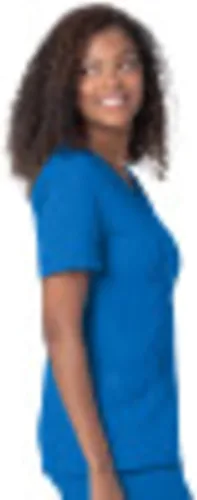 Vista 2 de Urbane Women's Ultimate Tailored Fit Comfort Stretch 4-Pocket Scrub Top 9550
