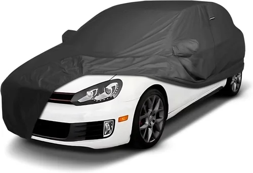 Vista 21 de iCarCover Funda de automóvil prémium para Volkswagen Jetta Sedan 2006-2025, resistente, impermeable, para todo tipo de clima, ajuste personalizado