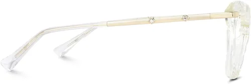 Vista 56 de Zeelool Gafas de bloqueo de luz azul ojo de gato de cristal para mujer Juliet VFP0270