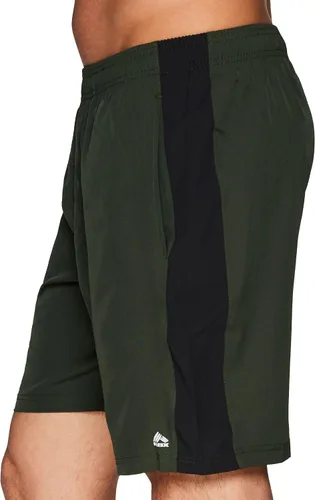 Vista 28 de RBX Active - Pantalones cortos de baloncesto para hombre, 9 pulgadas, elásticos, con bolsillos