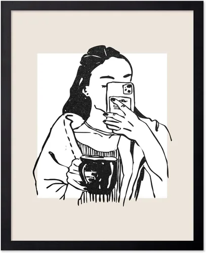 Vista 149 de Poster Master Faces Poster - Retro Women Print - Portrait Art - Sketch Illustration - Abstract Artwork - Woman Design - Chic Boho Design - Great