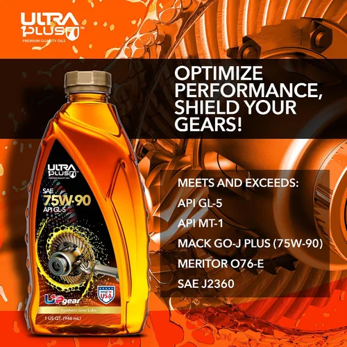 Vista 6 de ULTRA1PLUS SAE 75W-90 Aceite sintético para engranajes API GL-5 (Galón - 4 QTS)