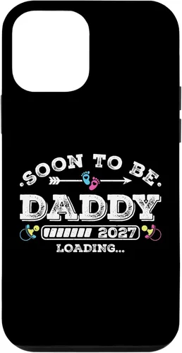Vista 16 de Soon to Be Daddy 2027 Loading for Pregnancy Announcement Case for iPhone 17