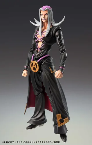 Vista 5 de MediCos JoJo's Bizarre Adventure Part 5: Chozo Kado Leone Abbacchio Super Action Estatua Figura Multicolor