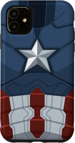 Vista 8 de Marvel Funda de uniforme para iPhone 17 de Captain America Steve Rogers