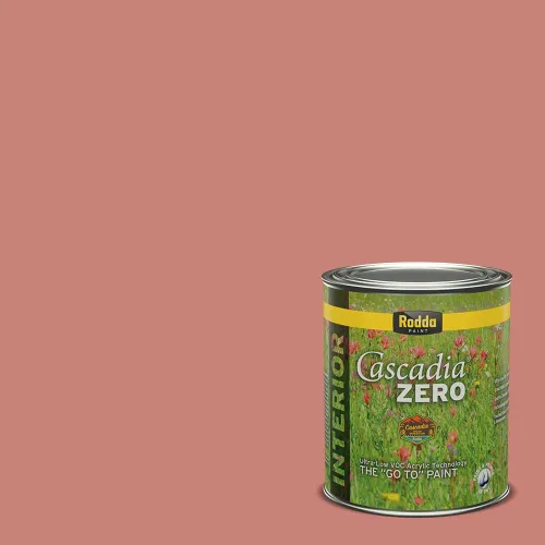 Vista 116 de Rodda Paint CASCADIA ZERO - Pintura satinada e imprimación para interiores en uno, 1 galón, Lady Flower Flor de señora